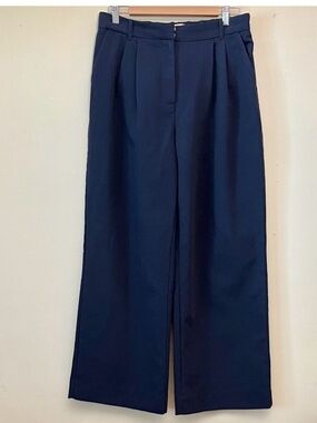 Abercrombie & Fitch Dark Blue Trousers